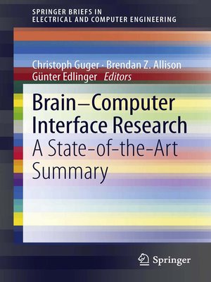 cover image of Brain-Computer Interface Research